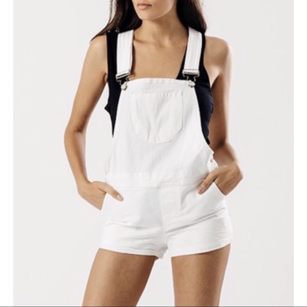 White Short Overall - Picture 4 of 5